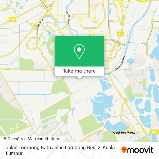 Jalan Lombong Batu Jalan Lombong Besi 2 map