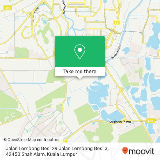 Jalan Lombong Besi 29 Jalan Lombong Besi 3, 42450 Shah Alam map