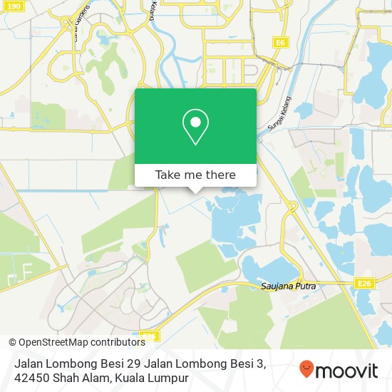 Jalan Lombong Besi 29 Jalan Lombong Besi 3, 42450 Shah Alam map