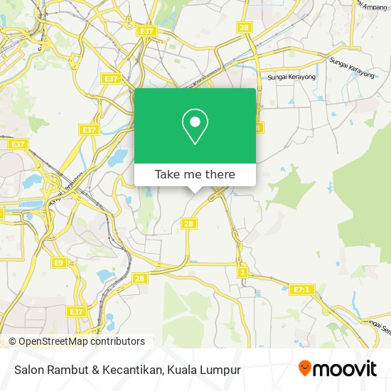 Salon Rambut & Kecantikan map