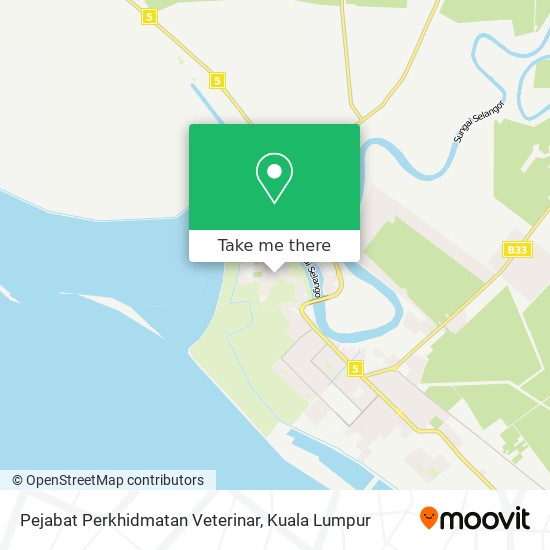 Pejabat Perkhidmatan Veterinar map