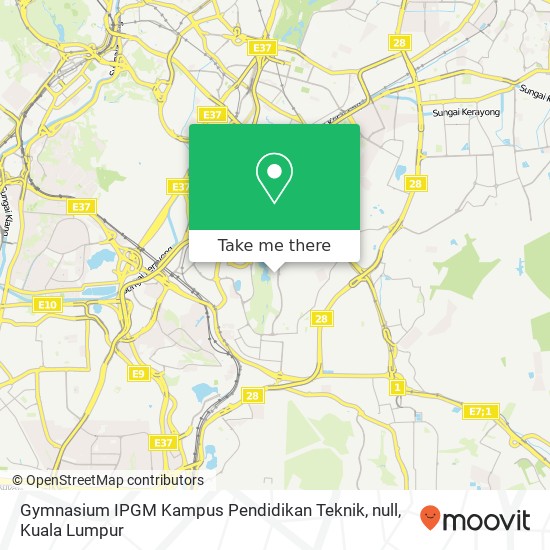 Gymnasium IPGM Kampus Pendidikan Teknik, null map
