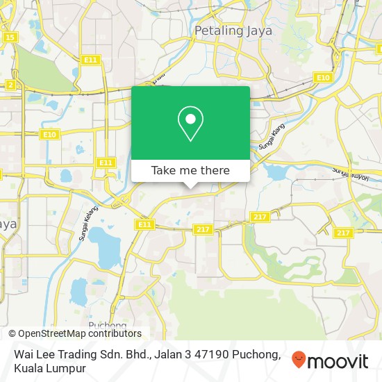 Peta Wai Lee Trading Sdn. Bhd., Jalan 3 47190 Puchong