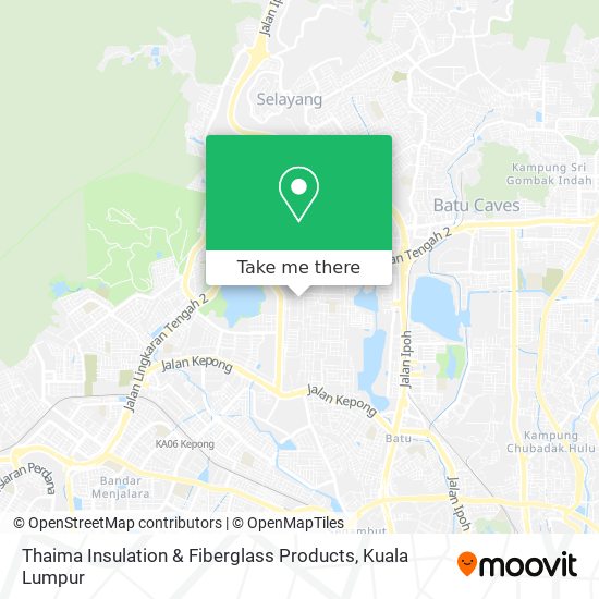 Thaima Insulation & Fiberglass Products map