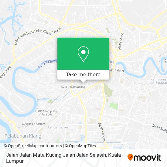 Jalan Jalan Mata Kucing Jalan Jalan Selasih map