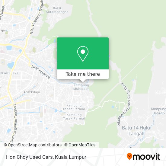 Hon Choy Used Cars map