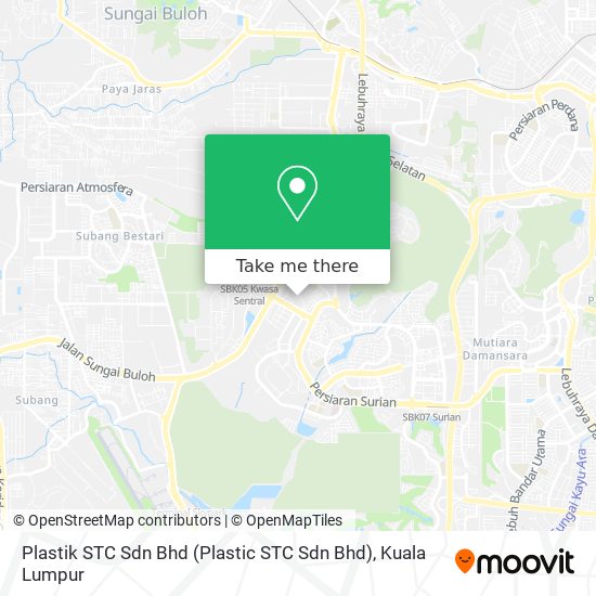 Peta Plastik STC Sdn Bhd