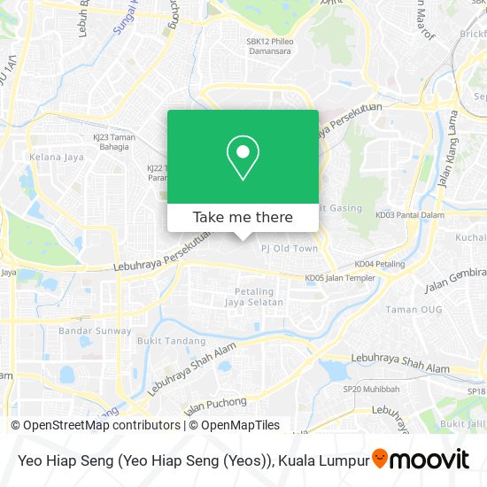 Yeo Hiap Seng (Yeo Hiap Seng (Yeos)) map