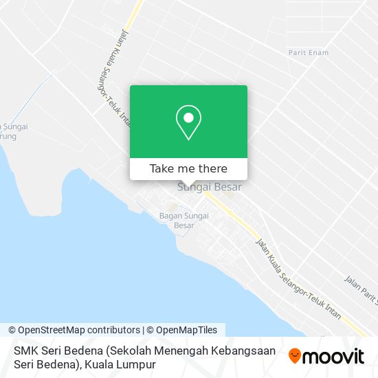 SMK Seri Bedena (Sekolah Menengah Kebangsaan Seri Bedena) map