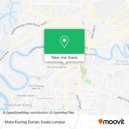 Mata Kucing Durian map