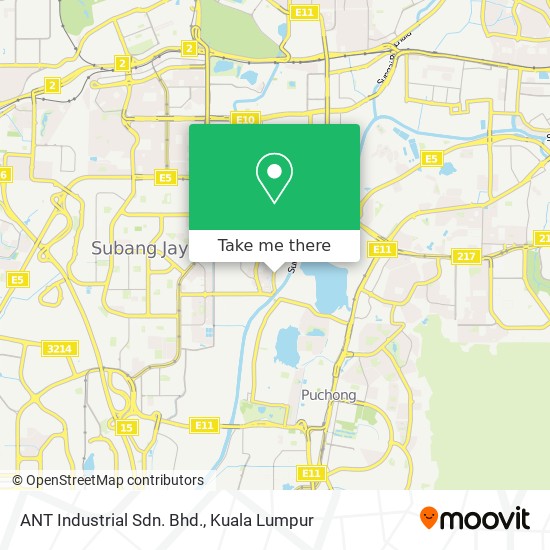 Peta ANT Industrial Sdn. Bhd.