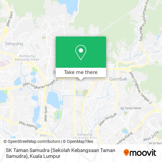 SK Taman Samudra (Sekolah Kebangsaan Taman Samudra) map