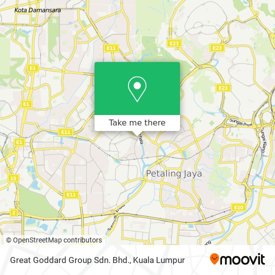 Great Goddard Group Sdn. Bhd. map