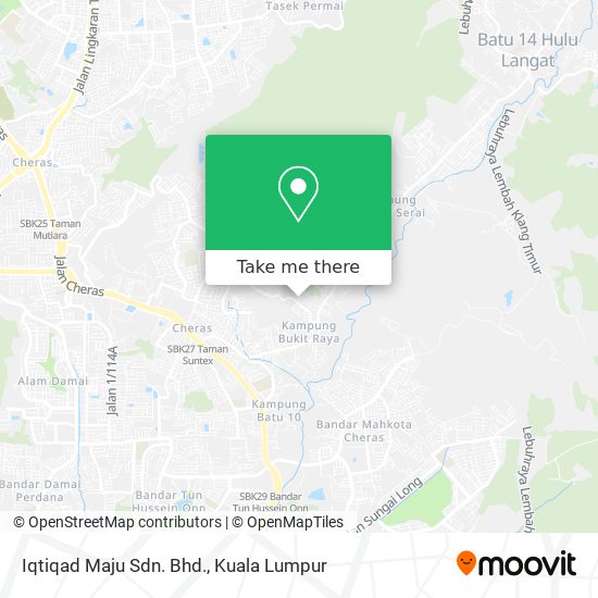 Iqtiqad Maju Sdn. Bhd. map