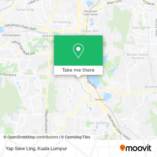 Yap Siew Ling map