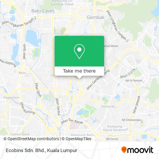 Ecobins Sdn. Bhd. map