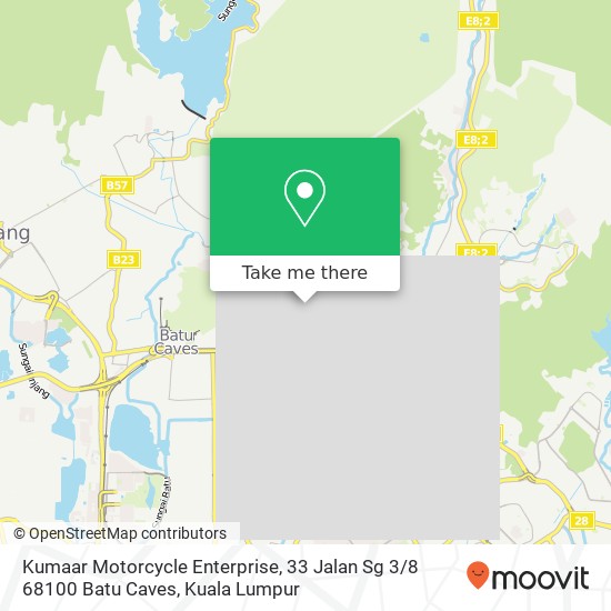 Kumaar Motorcycle Enterprise, 33 Jalan Sg 3 / 8 68100 Batu Caves map