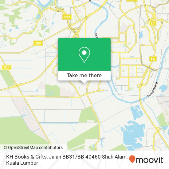 KH Books & Gifts, Jalan BB31 / BB 40460 Shah Alam map