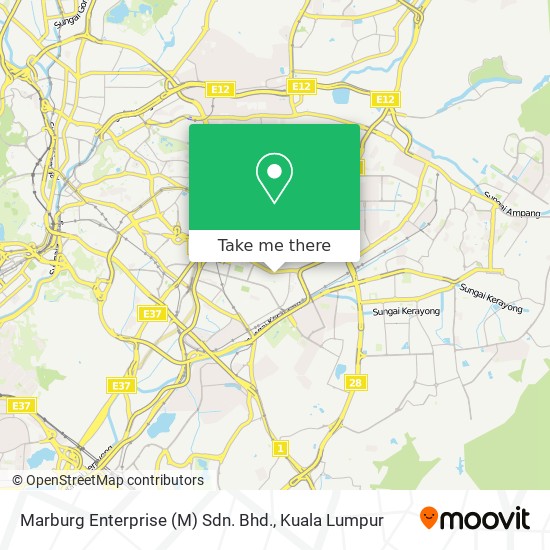 Marburg Enterprise (M) Sdn. Bhd. map