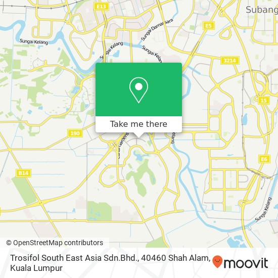 Trosifol South East Asia Sdn.Bhd., 40460 Shah Alam map