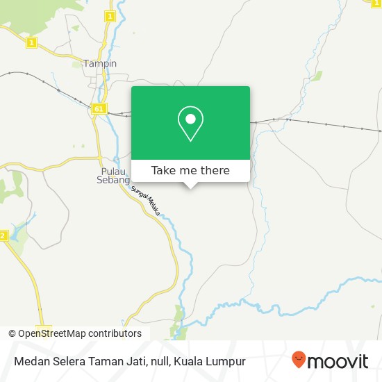 Medan Selera Taman Jati, null map