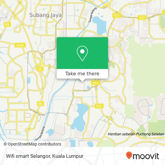 Wifi smart Selangor map