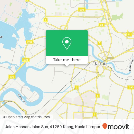 Jalan Hassan Jalan Sun, 41250 Klang map