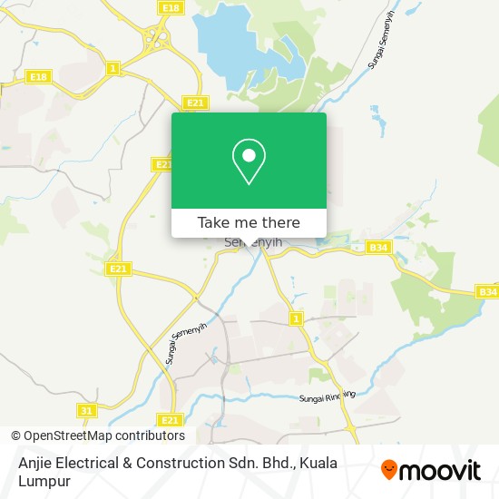 Anjie Electrical & Construction Sdn. Bhd. map