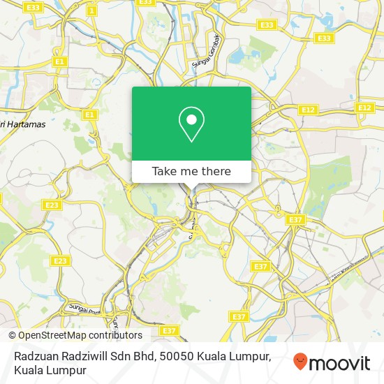 Radzuan Radziwill Sdn Bhd, 50050 Kuala Lumpur map