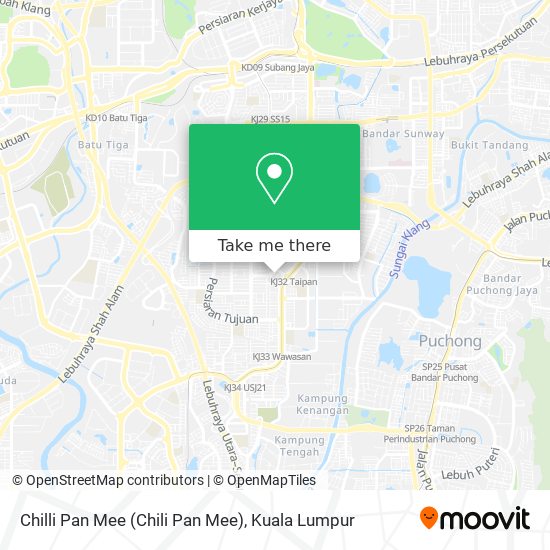 Chilli Pan Mee (Chili Pan Mee) map