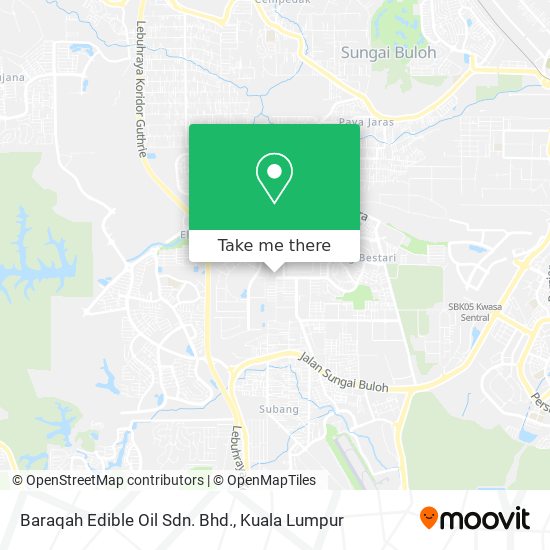 Peta Baraqah Edible Oil Sdn. Bhd.