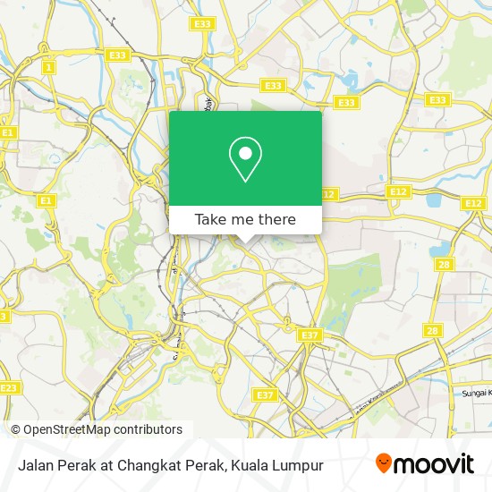 Jalan Perak at Changkat Perak map