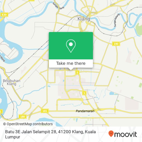 Batu 3E Jalan Selampit 28, 41200 Klang map