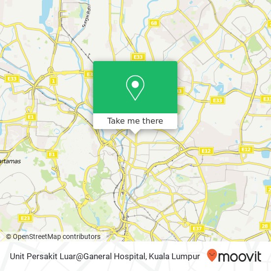 Peta Unit Persakit Luar@Ganeral Hospital