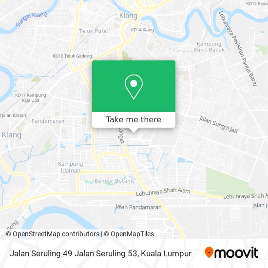 Peta Jalan Seruling 49 Jalan Seruling 53