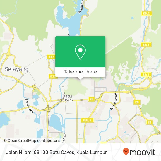 Jalan Nilam, 68100 Batu Caves map