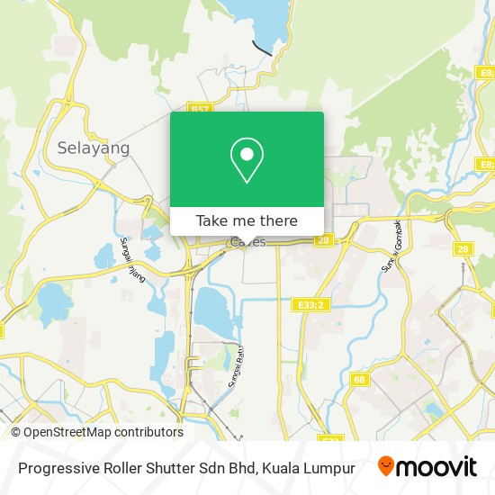 Progressive Roller Shutter Sdn Bhd map