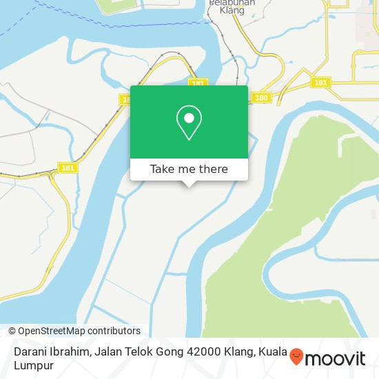 Darani Ibrahim, Jalan Telok Gong 42000 Klang map