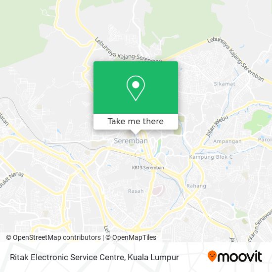 Ritak Electronic Service Centre map