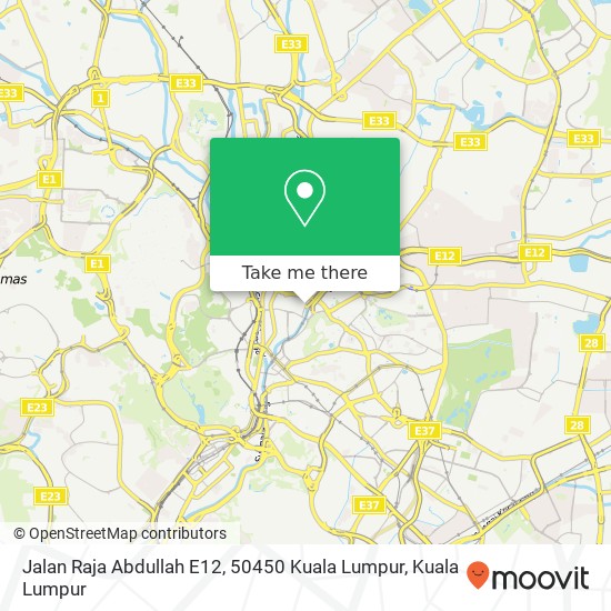 Jalan Raja Abdullah E12, 50450 Kuala Lumpur map