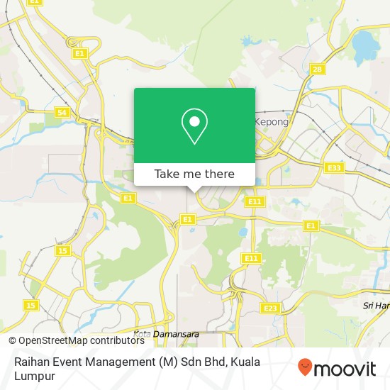 Raihan Event Management (M) Sdn Bhd map