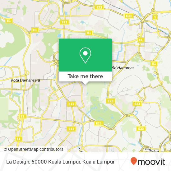 La Design, 60000 Kuala Lumpur map