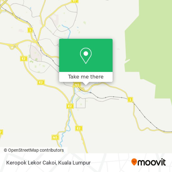 Keropok Lekor Cakoi map