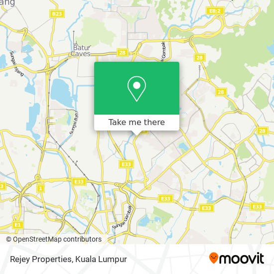 Rejey Properties map