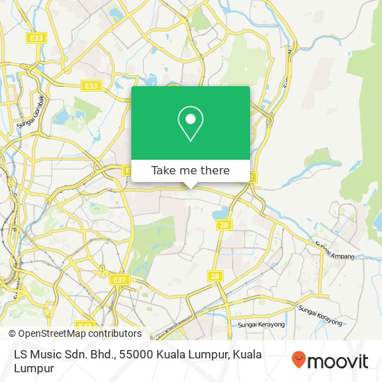 LS Music Sdn. Bhd., 55000 Kuala Lumpur map