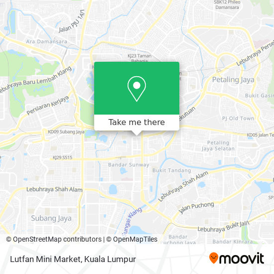 Peta Lutfan Mini Market