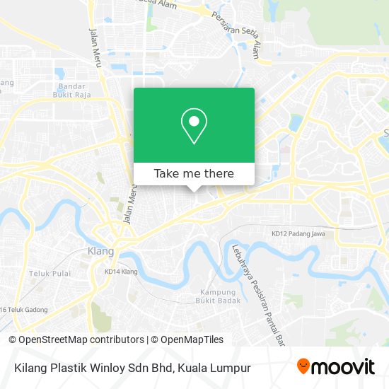 Kilang Plastik Winloy Sdn Bhd map