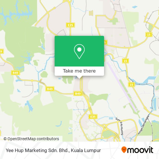 Yee Hup Marketing Sdn. Bhd. map