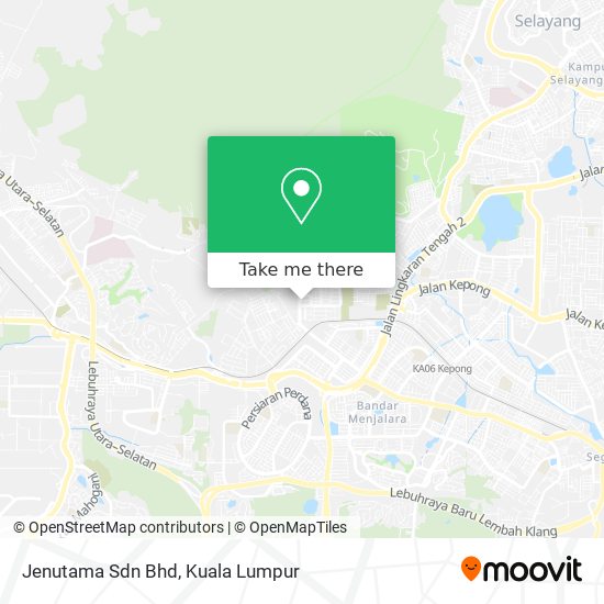 Jenutama Sdn Bhd map