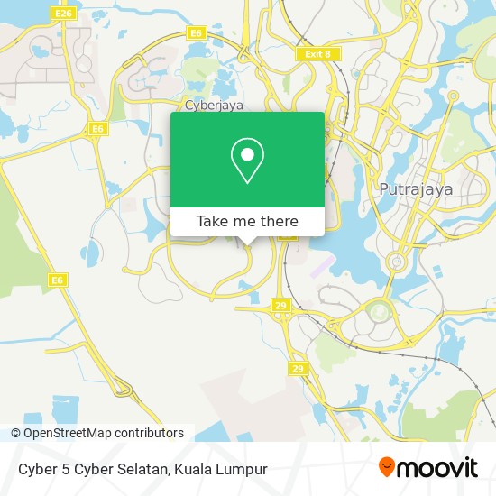 Cyber 5 Cyber Selatan map
